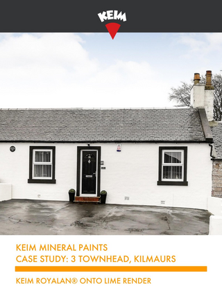 Case Study UK: 3 Townhead, Kilmaurs (Keim Royalan onto lime render)
