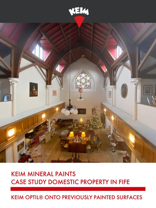 Case Study UK: Domestic property in Fife (Keim Optil onto previously painted surfaces)